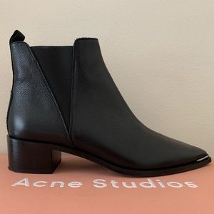 Acne Studios Jensen Leather Ankle Boots